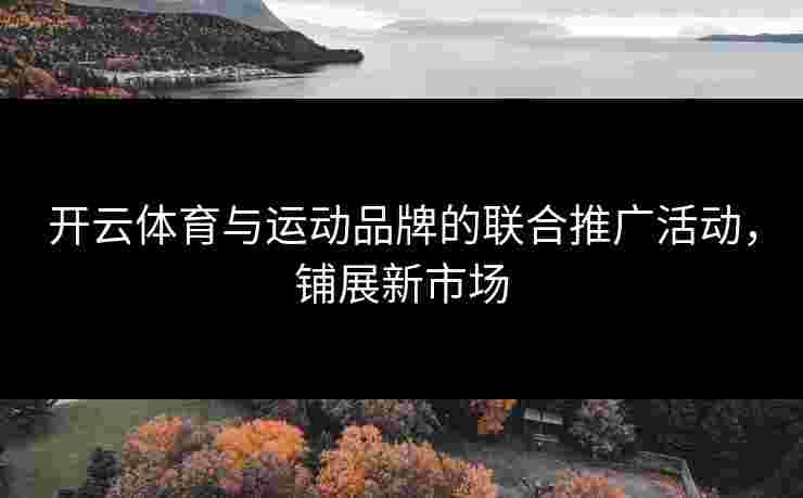 开云体育与运动品牌的联合推广活动，铺展新市场
